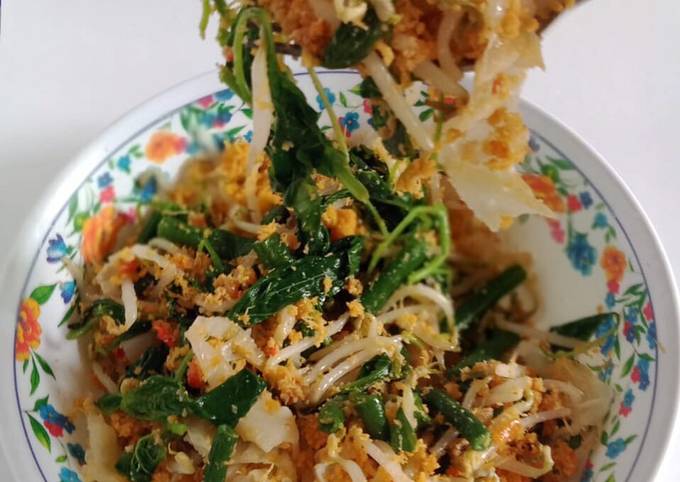 Bagaimana cara bikin Urap Sayur Ala Mama dijamin spesial