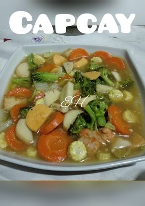 Foto resep Capcay Bakso Seafood