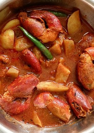 চিংড়ি মাছের কারি(chingri recipe in Bengali) রেসিপির প্রধান ছবি