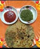 Bengali vegetable Paratha