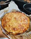 Zwiebelkuchen/hagymás süti 🧅🥓🥚🧀🍻