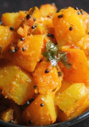 பூசணிக்காய் பொரியல் செய்முறை முக்கிய புகைப்படம்