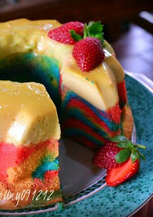 Foto resep Kue Puding Karamel (Caramel Pudding Cake)