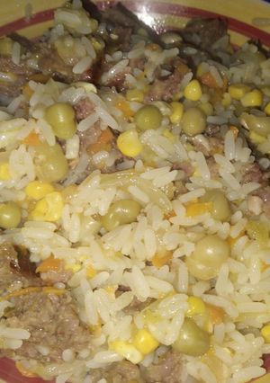 Una foto de Arroz con Chorizo