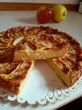 Torta di grano cotto mele e cannella