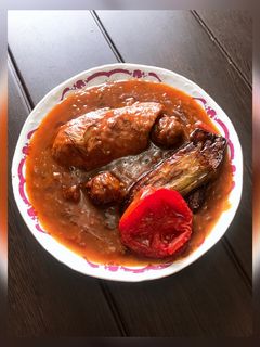 عکسی از دستور خورشت آلو مسما گيلانى