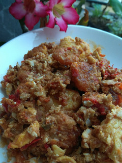Foto resep Udang saos telor asin
