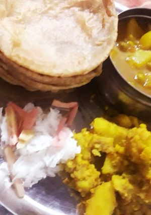 मसाला पूरी(masala poori recipe in hindi) रेसिपी मुख्य फोटो