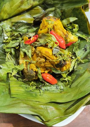 Foto resep Pepes ayam praktis