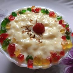 A picture of Sabudana kheer.