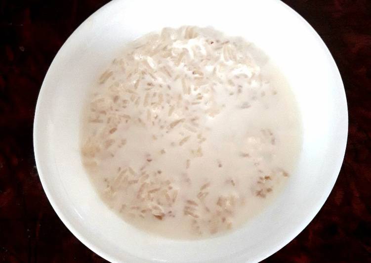 Simple rice kheer