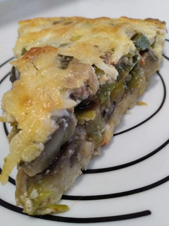 Una foto de Tarta de verduras en Masa quebrada
