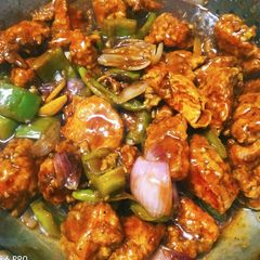 A picture of Chilli chicken.