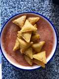 Sopa de tomateee 🍅 casera