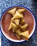 Sopa de tomateee 🍅 casera