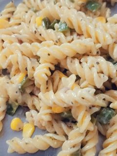मेयोनेज़ पास्ता (mayonnaise pasta recipe in Hindi) रेसिपी मुख्य फोटो