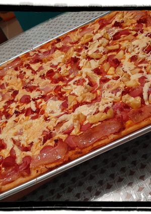 Una foto de Pizza de Cuarentena 🍕👨‍👩‍👧‍👦