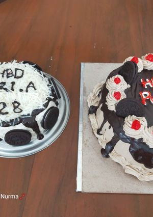 Foto resep Kue ulang tahun ala nurma modal 50 rb aja😲