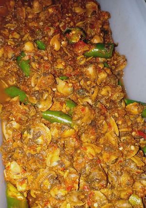 Foto resep Kerang sambal Ijo