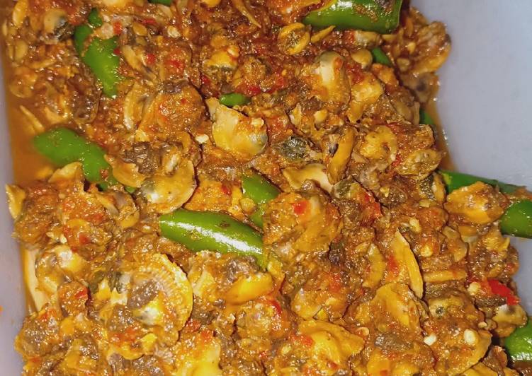 Resep Kerang sambal Ijo, Bikin Ngiler