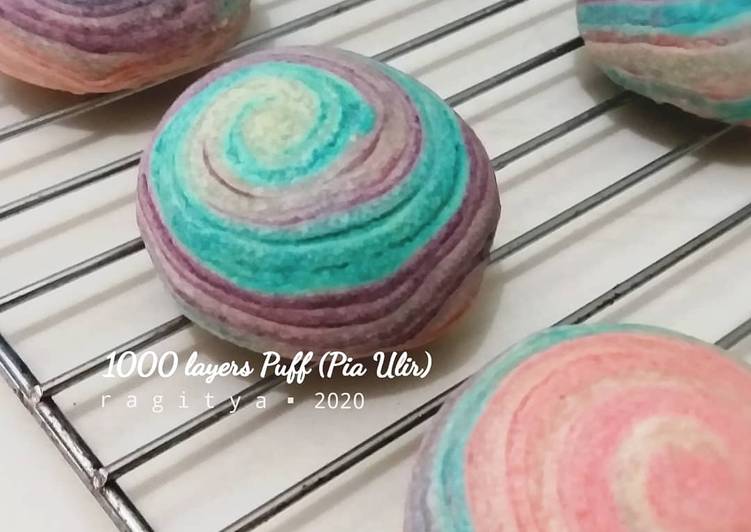 Resep Pia Ulir (1000 layers Puff/Mooncake), Bikin Ngiler
