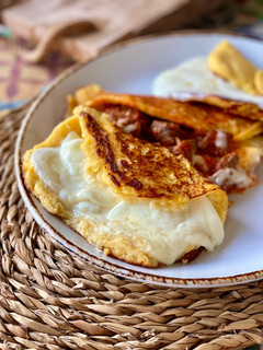 Una foto de Cachapas venezolanas