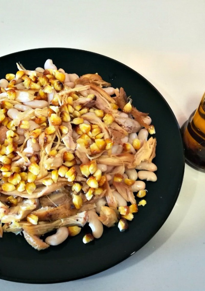 Una foto de Ensalada de judías "ganxet"