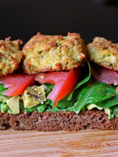 Una foto de Sándwich de falafel