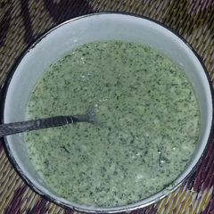 A picture of Podiny ki chatni homemade👌.