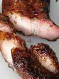 หมูสามชั้นอบชานอ้อย