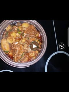 A picture of Chicken and potato soup.