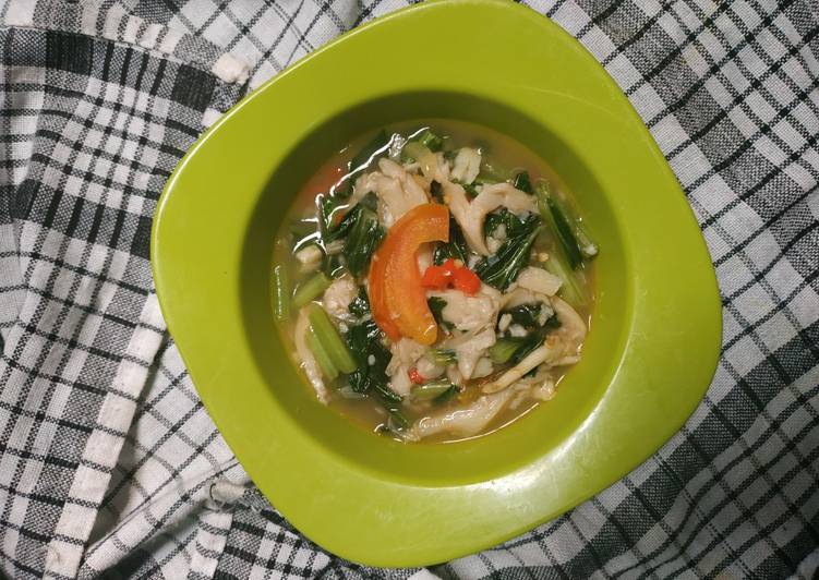 Sawi Jamur Kuah