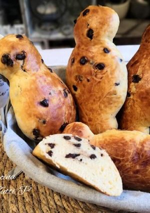 Une photo de Cougnou/Cougnoles aux pépites de chocolat 🇧🇪
