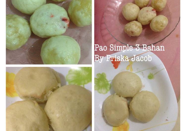 Cara Gampang Membuat Pao Simple 3 Bahan, Bisa Manjain Lidah