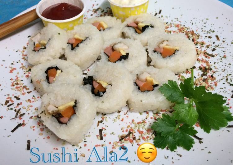 Sushi (Ala2) Ala2 Sushi 😁(postingrame2_nasi)