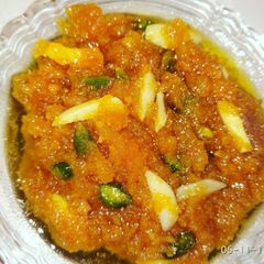 A picture of Moong Dal HALWA.