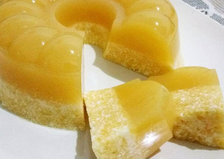 Mango Foam Pudding *Puding Busa*