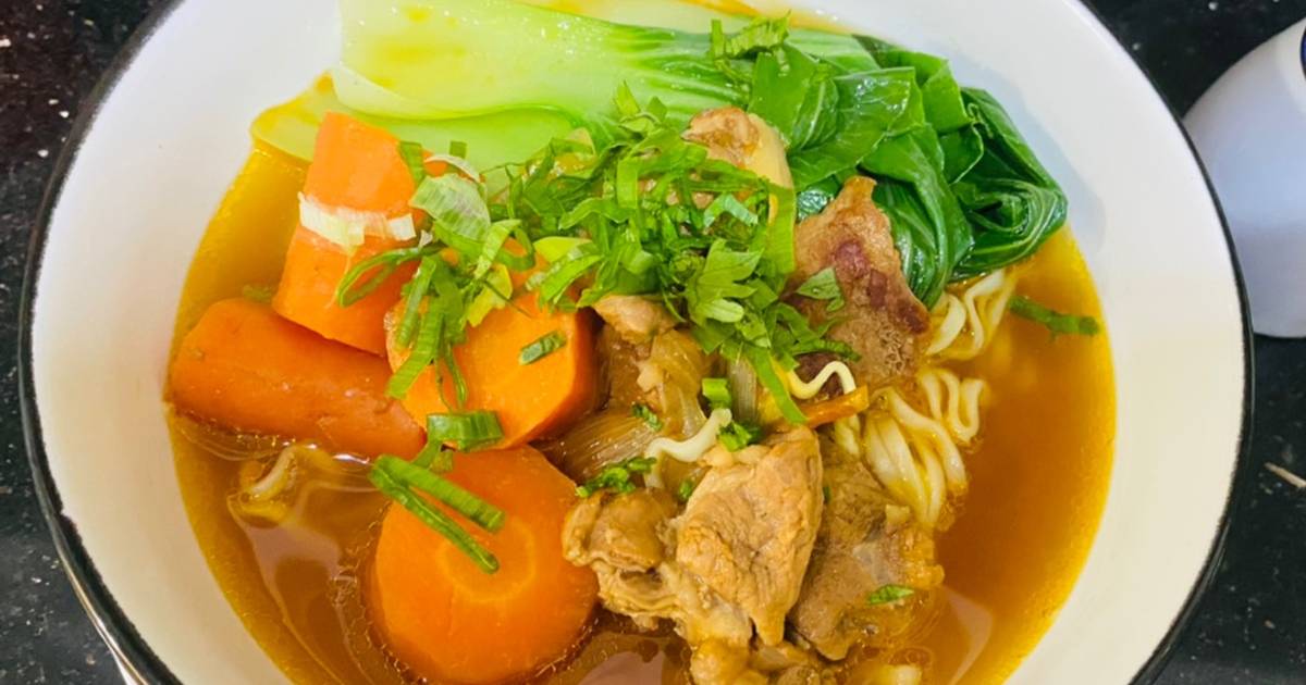 Resep Resep Mie daging sapi semur kecap (Chinese food ala Taiwan) oleh