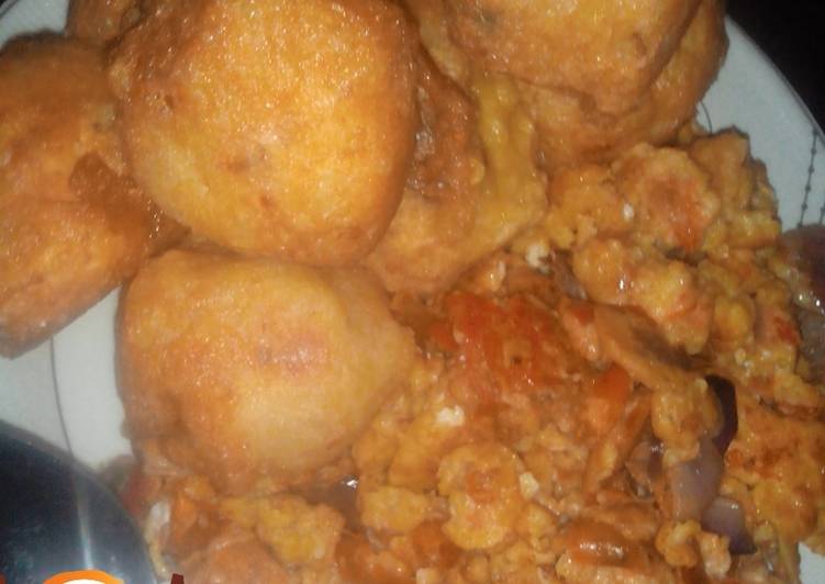 Yam balls