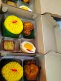 Resep nasi kuning (untuk 5 kotak)