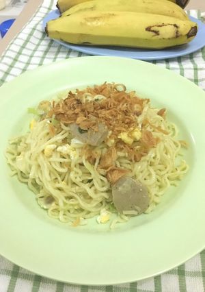 Foto resep Mie Goreng Ndeso (Mie Goreng Putihan)