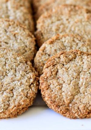 Una foto de Galletas de avena y naranja