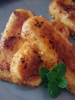 Una foto de Leche frita caramelizada