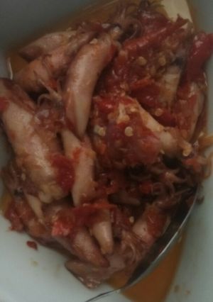 Foto resep Sambal cumi asin