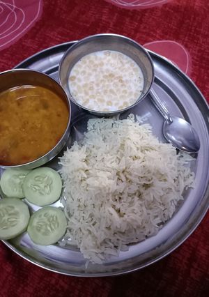 दाल चावल (dal chawal recipe in Hindi) रेसिपी मुख्य फोटो