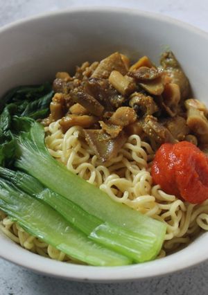 Foto resep Mie ayam vege low budget
