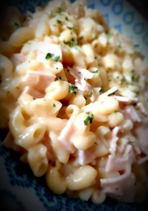 Une photo de Risotto de coquillettes