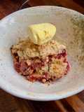 Watermelon plum Crumble