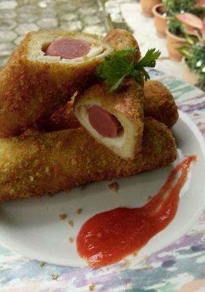 Foto resep Roti Gulung Sosis