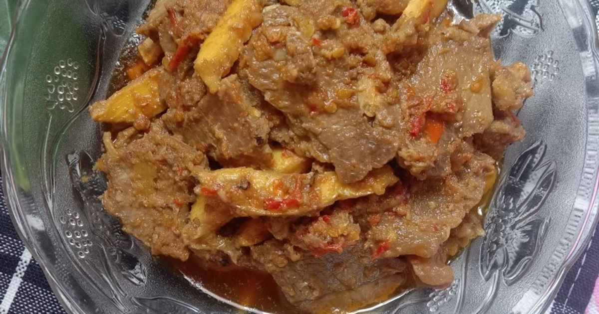 Resep menu lebaran urat sapi rumahan enak dan mudah - Cookpad